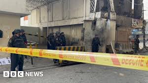 Three Officers Killed as Suicide Bombers Storm Paramilitary Headquarters in Peshawar