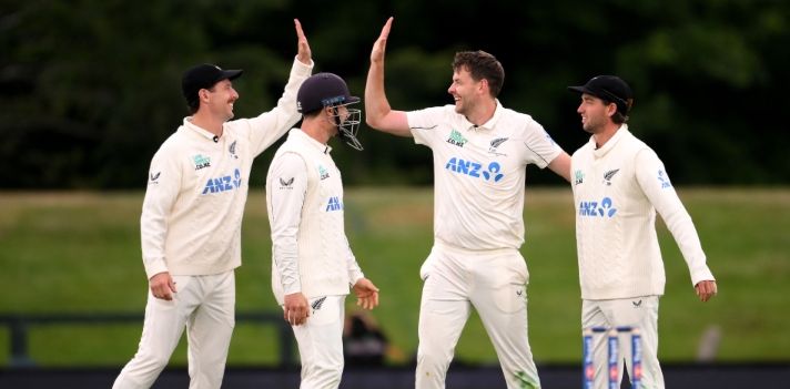 Duffy’s five wickets put New Zealand in control