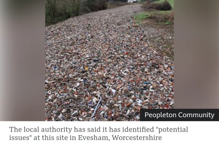 Environmental Alarm in England as Illegal Dumping Sites Emerge Near Homes