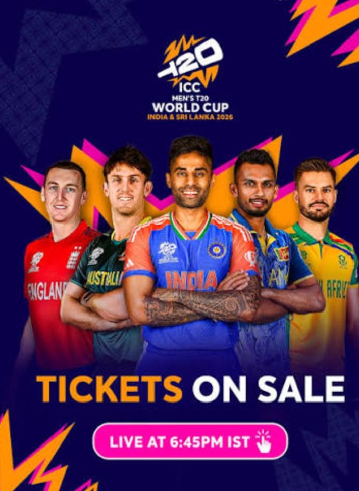 ICC Launches Cheapest Ever T20 World Cup Tickets for 2026