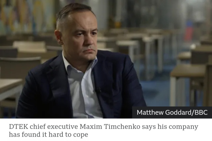 Ukraine’s Energy Chief Warns Lights May Go out after Russia Strikes Power Grid