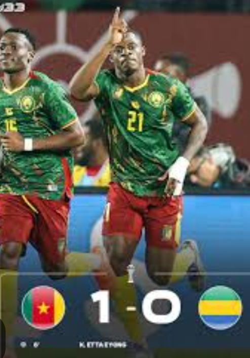 Cameroon Strike Early and Survive Gabon Scare in Brutal AFCON Opener