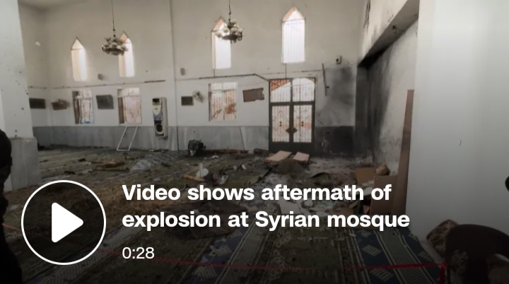 8 Killed, 18 Injured in Deadly Mosque Explosion in Syria’s Homs