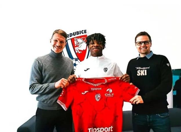 Victor Elem’s Czech Rise: Nigerian Teen Striker Secures Long-Term FK Pardubice Deal