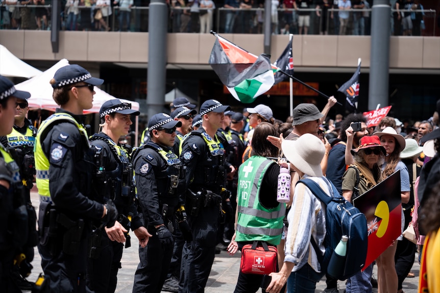Perth Man Charged Over Homemade Explosive Thrown at Invasion Day Rally