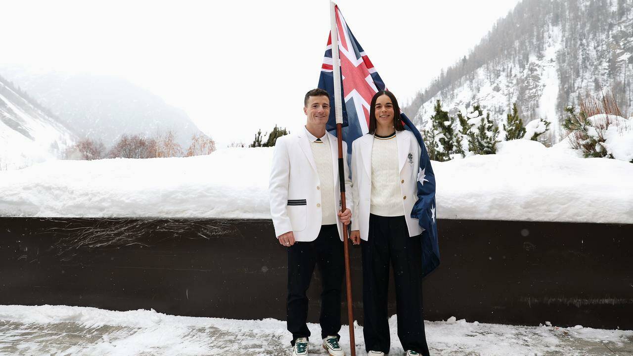 Australian Winter Olympics 2026 Flag Bearers Anthony And Graham Lead Historic Team In Milan Cortina Ceremony
