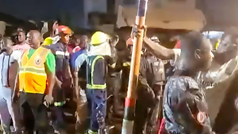Three Die After Unfinished Building Collapses on Worshippers in Accra