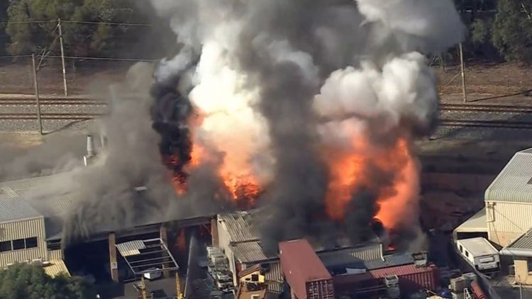 Toxic Lithium Battery Fire Forces Perth Residents Indoors