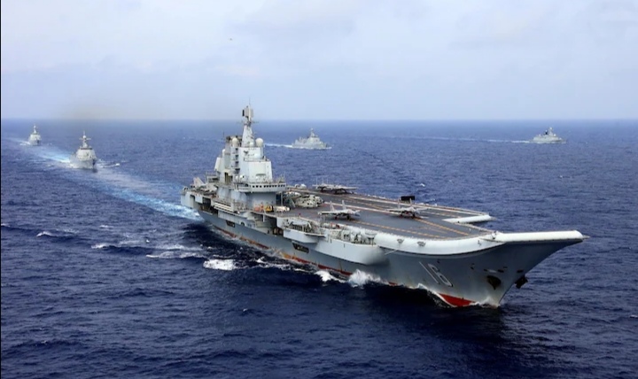 China Sends Aircraft Carrier Through Taiwan Strait in Renewed Show of Force